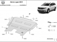 Scut motor din aluminiu Dacia Logan MCV 3