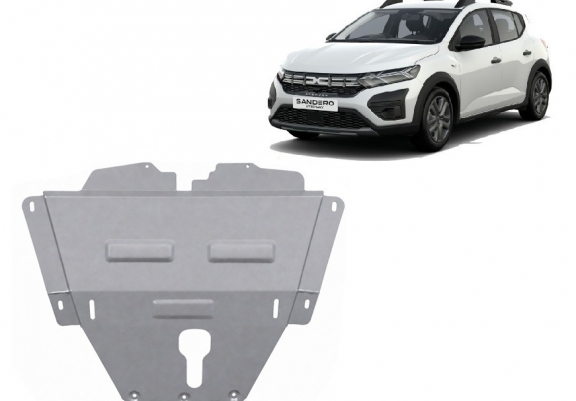 Scut motor din aluminiu Dacia Sandero Stepway