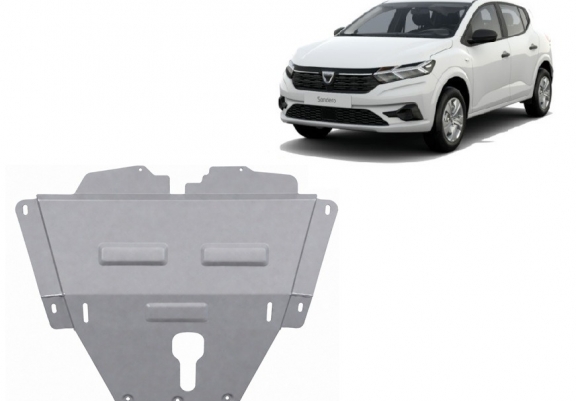 Scut motor din aluminiu Dacia Sandero