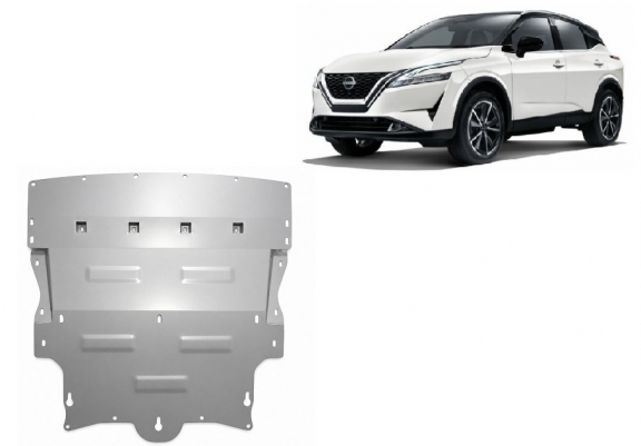 Scut motor din aluminiu Nissan Qashqai J12