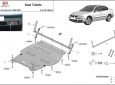 Scut motor din aluminiu Seat Toledo 3