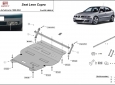 Scut motor din aluminiu Seat Leon Cupra 3