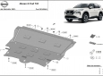 Scut motor din aluminiu Nissan X-Trail T33 3