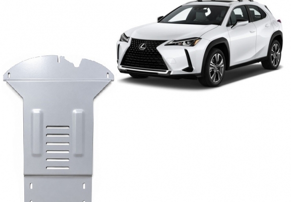Scut antifurt din aluminiu pentru catalizator Lexus UX