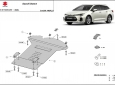 Scut antifurt din aluminiu pentru catalizator Suzuki Swace  3