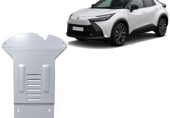 Scut antifurt din aluminiu pentru catalizator Toyota C-HR