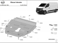 Scut motor din aluminiu Nissan Interstar 3