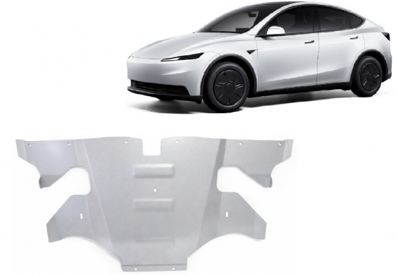 Scut motor spate din aluminiu Tesla Model Y AWD
