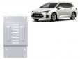 Scut antifurt din aluminiu pentru catalizator Suzuki Swace 1