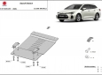 Scut antifurt din aluminiu pentru catalizator Suzuki Swace 3