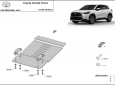 Scut antifurt din aluminiu pentru catalizator Toyota Corolla Cross 3