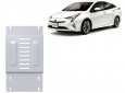 Scut antifurt din aluminiu pentru catalizator Toyota Prius 1