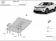 Scut antifurt din aluminiu pentru catalizator Toyota C-HR 3
