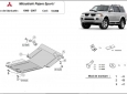 Scut motor și radiator Mitsubishi Pajero Sport 1 3