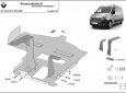 Scut antifurt catalizator pentru Renault Master 3