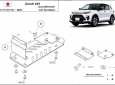 Set de scuturi din aluminiu  Suzuki SX 4 4