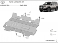 Set de scuturi din aluminiu  Toyota Land Cruiser 3