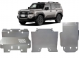 Set de scuturi din aluminiu  Toyota Land Cruiser 1
