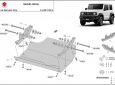 Scut motor din aluminiu Suzuki Jimny  3