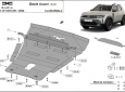 Scut motor din aluminiu Dacia Duster - 4x2 3