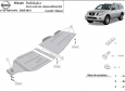 Scut cutie de viteză din aluminiu Nissan Pathfinder 3