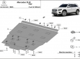 Scut motor din aluminiu Mercedes GLB 3