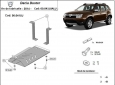 Scut diferențial din aluminiu Dacia Duster, motorizare 4x4 3
