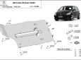 Scut motor și cutie de viteză Mercedes B-Class 3