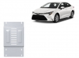Scut antifurt din aluminiu pentru catalizator Toyota Corolla 1
