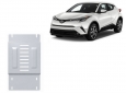 Scut antifurt din aluminiu pentru catalizator Toyota C-HR 1