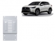 Scut antifurt din aluminiu pentru catalizator Toyota Corolla Cross 1