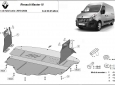 Scut motor din aluminiu Renault Master 3