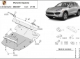Scut motor Porsche Cayenne 3