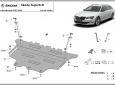 Scut motor din aluminiu Skoda Superb III 3