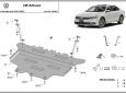 Scut motor din aluminiu Volkswagen Passat Alltrack 3