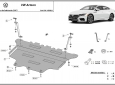 Scut motor din aluminiu Volkswagen Arteon 3