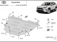 Scut motor din aluminiu Toyota RAV4 3