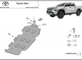 Scut rezervor Toyota Hilux 3
