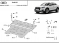 Scut motor din aluminiu Audi Q2 3