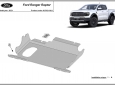 Scut motor si grup fata Ford Ranger Raptor - Aluminium 3