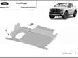 Scut motor si grup fata Ford Ranger - Aluminium 8
