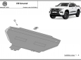 Scut radiator din aluminiu Volkswagen Amarok 3
