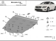 Scut motor din aluminiu Mercedes CLA 3