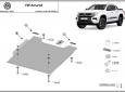 Scut reductor Volkswagen Amarok  - Aluminium 3