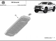 Scut rezervor Volkswagen Amarok 3