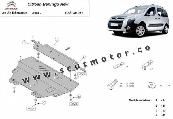 Scut motor Citroen Berlingo 4