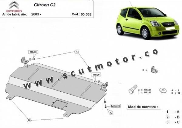 Scut motor Citroen C2 1