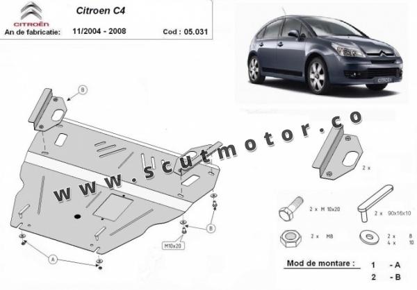 Scut motor Citroen C4 1