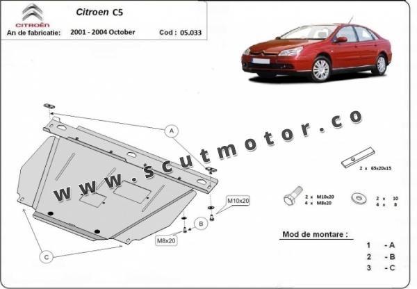 Scut motor Citroen C5 1