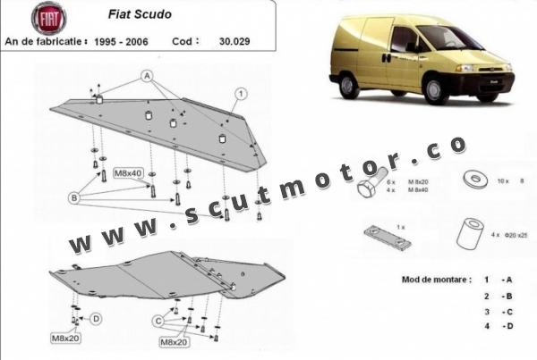 Scut motor Fiat Scudo 1